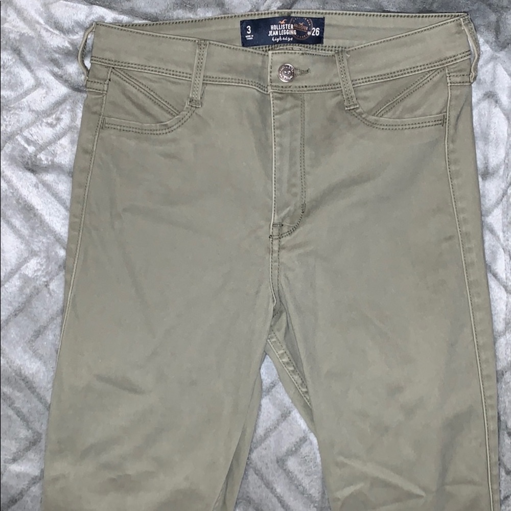 High rise, Hollister jeggings, never worn